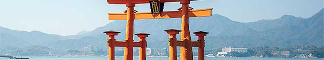 宮島の大鳥居写真の写真-2